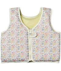 Sunnylife Little Girls Into The Garden Floral Float Vest