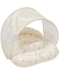 SunnyLife Strawberry Sunshine Pink Interactive Inflatable Baby Float