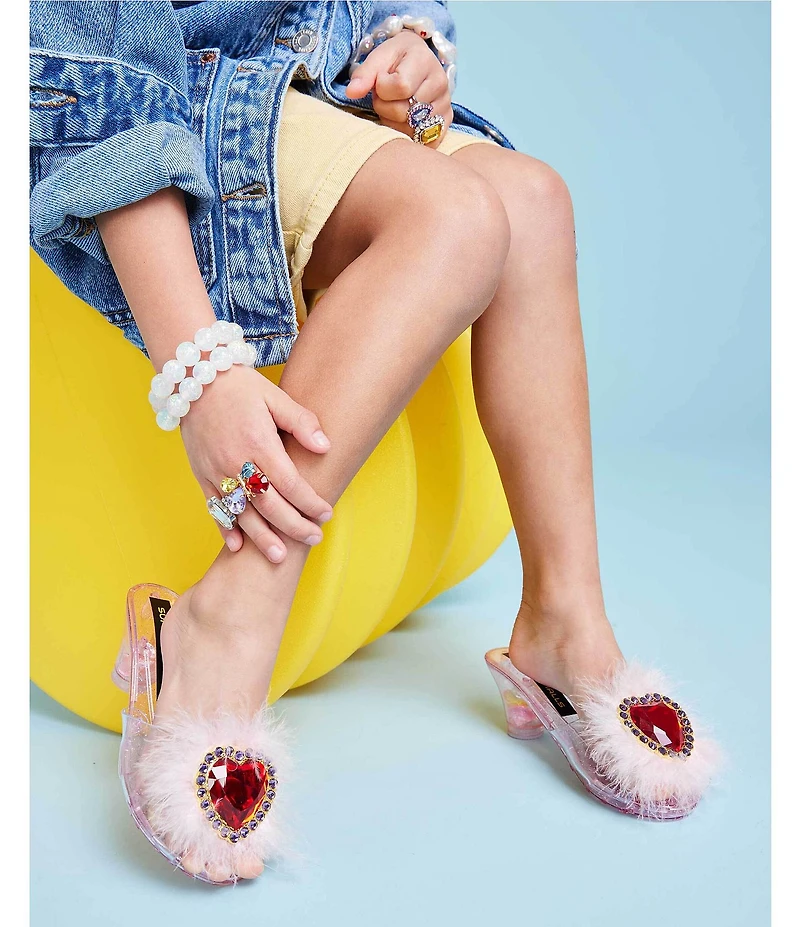 Super Smalls Daydream Queen Play Heart Jewel Dress-Up Shoes
