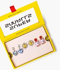 Super Smalls Dinner & A Movie Clip On Earring Set