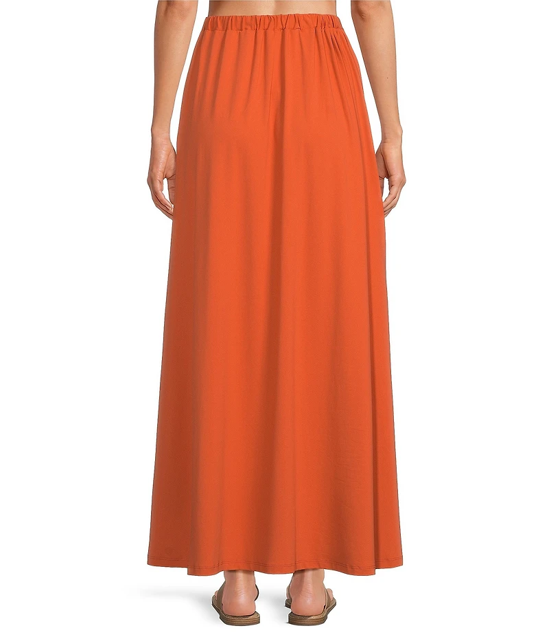 Susana Monaco High Slit Wrap Maxi Skirt