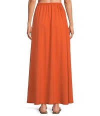 Susana Monaco High Slit Wrap Maxi Skirt