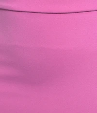 Susana Monaco Signature Stretch Knit Straight Coordinating Mini Skirt