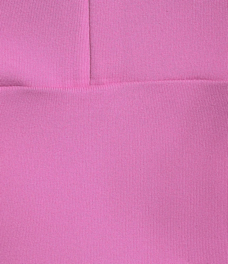 Susana Monaco Stretch Knit Sweetheart Neck Sleeveless Coordinating Cropped Tank