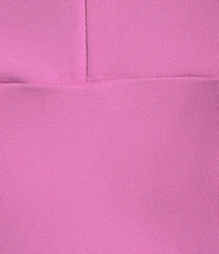 Susana Monaco Stretch Knit Sweetheart Neck Sleeveless Coordinating Cropped Tank