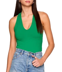 Susana Monaco Urban V-Neck Sleeveless Tank Top
