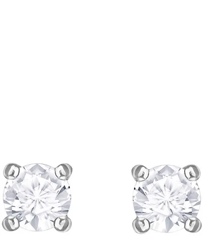 Swarovski Attract Round Stud Earrings