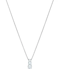 Swarovski Attract Trilogy Round Pendant Necklace