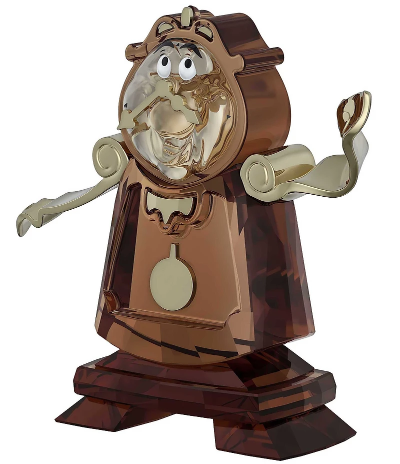 Swarovski Beauty And The Beast Collection Cogsworth Figurine