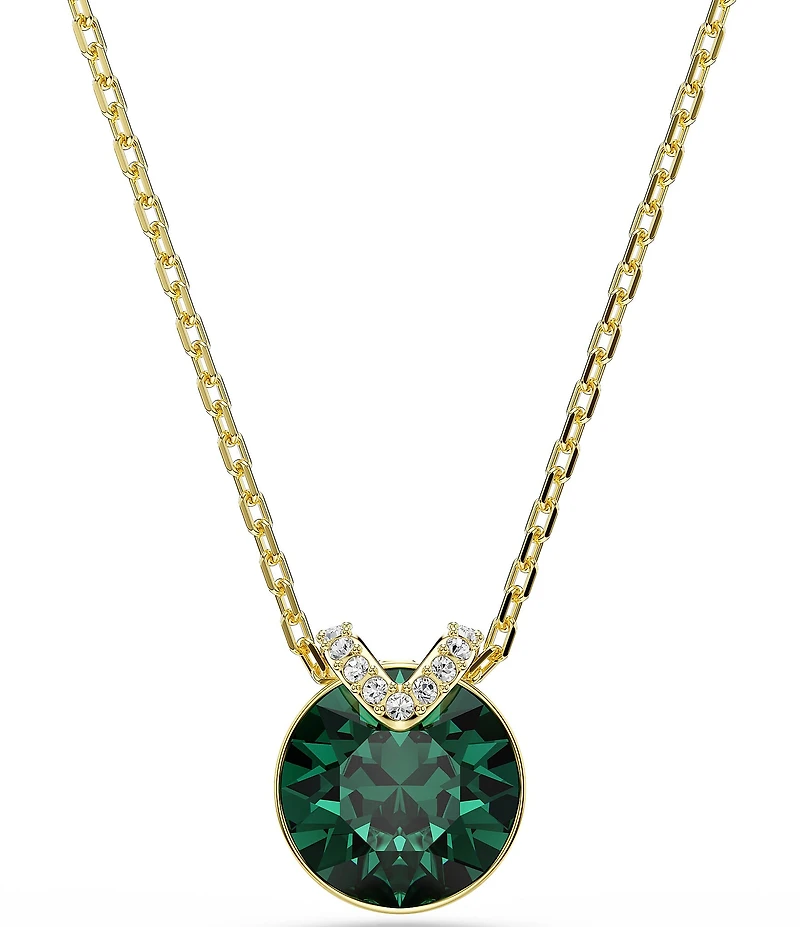 Swarovski Bella V Round Cut Short Pendant Necklace