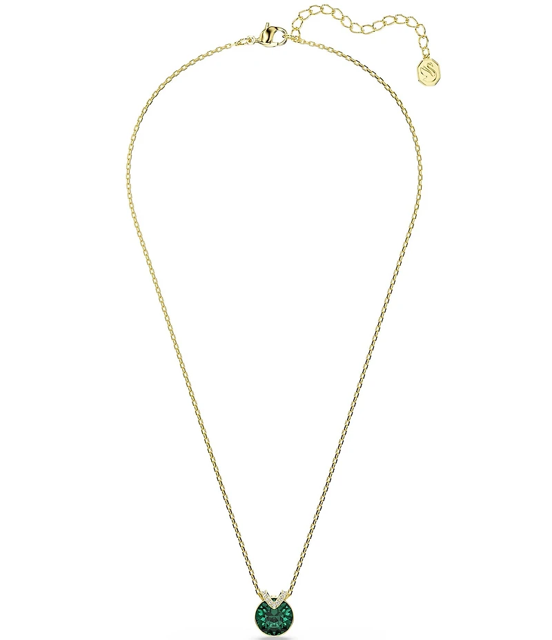 Swarovski Bella V Round Cut Short Pendant Necklace