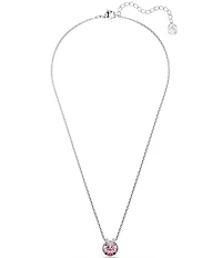 Swarovski Bella V Round Cut Short Pendant Necklace