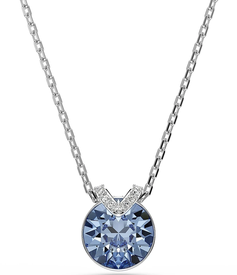 Swarovski Bella V Round Cut Short Pendant Necklace