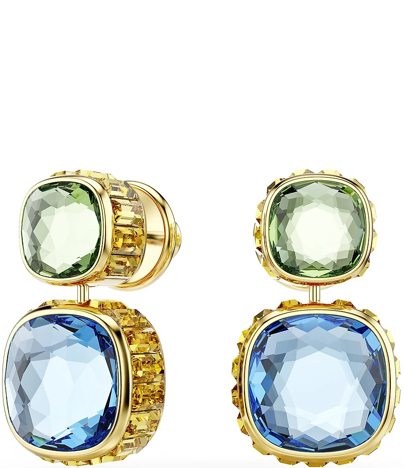 Swarovski Chroma Drop Reversible Earrings