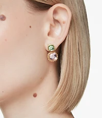 Swarovski Chroma Drop Reversible Earrings