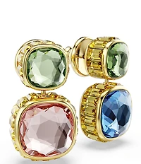 Swarovski Chroma Drop Reversible Earrings
