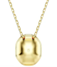 Swarovski Chroma Octagon Cut Short Pendant Necklace