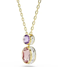 Swarovski Chroma Reversible Short Pendant Necklace