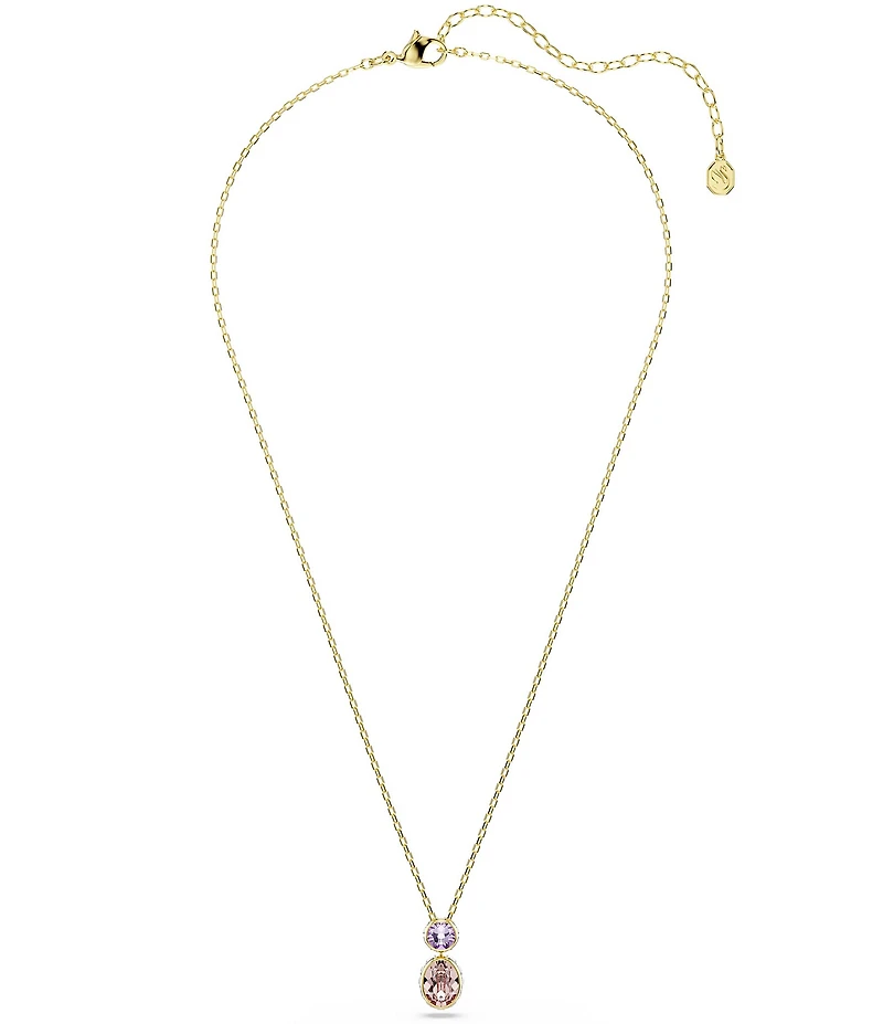 Swarovski Chroma Reversible Short Pendant Necklace