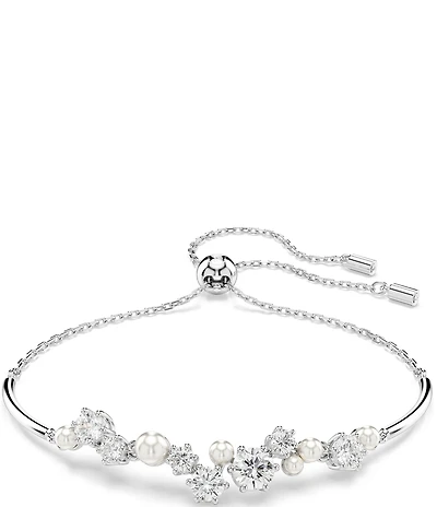 Swarovski Constella Crystal Pearl Adjustable Bracelet