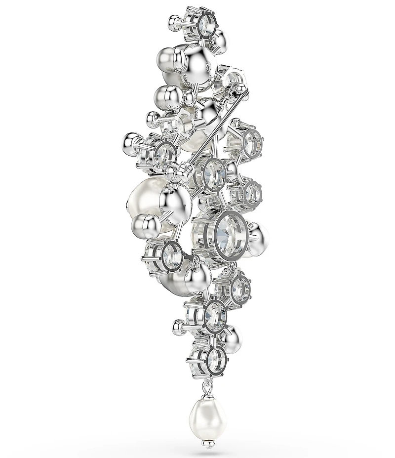 Swarovski Constella Crystal Pearl Brooch