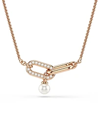 Swarovski Constella Crystal Pearl Short Pendant Necklace