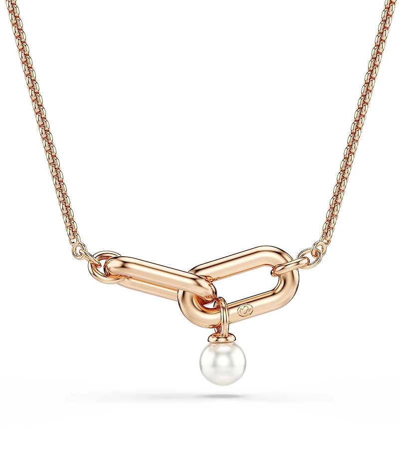 Swarovski Constella Crystal Pearl Short Pendant Necklace