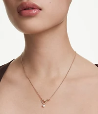 Swarovski Constella Crystal Pearl Short Pendant Necklace