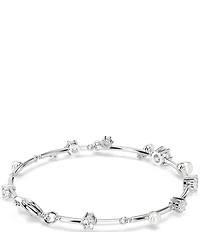 Swarovski Constella Crystal Pearl Tennis Line Bracelet