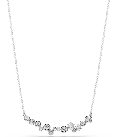 Swarovski Constella Mixed Cut Crystal Short Pendant Necklace