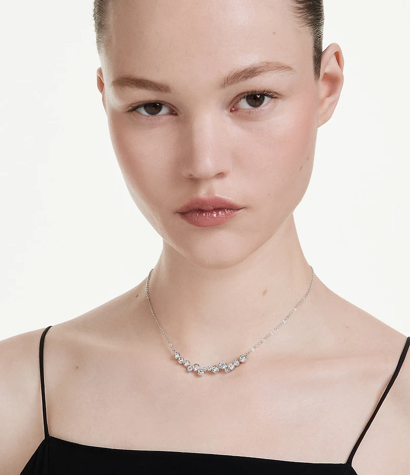 Swarovski Constella Mixed Cut Crystal Short Pendant Necklace