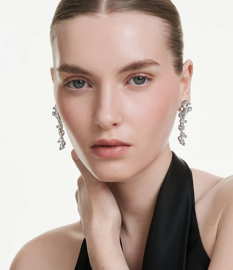 Swarovski Constella Mixed Cut Drop Earrings