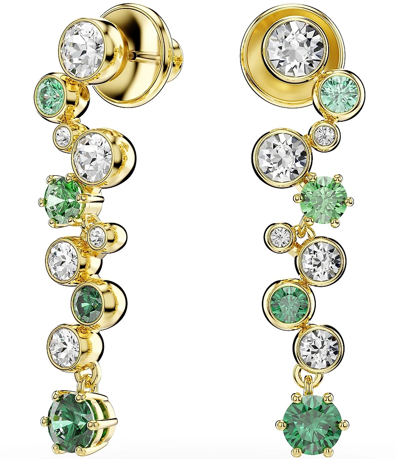 Swarovski Constella Mixed Cut Crystal Linear Earrings