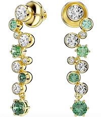 Swarovski Constella Mixed Cut Crystal Linear Earrings