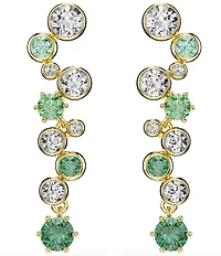 Swarovski Constella Mixed Cut Crystal Linear Earrings