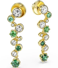 Swarovski Constella Mixed Cut Crystal Linear Earrings