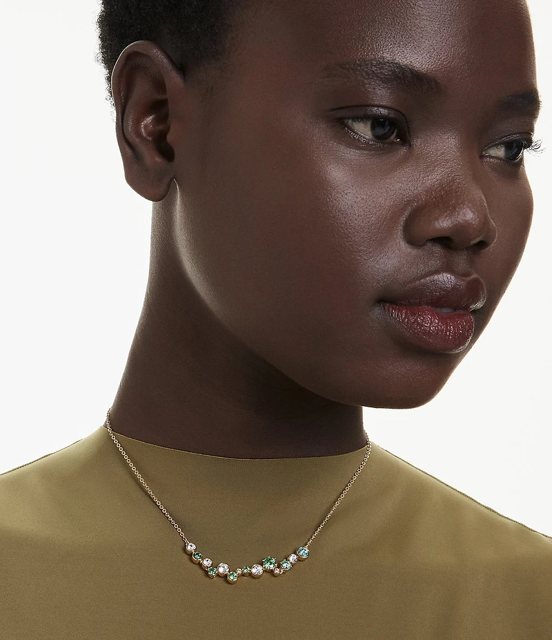 Swarovski Constella Mixed Cut Short Pendant Necklace