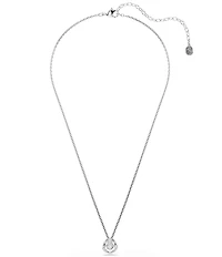 Swarovski Constella Round Cut Dancing Stone Short Pendant Necklace