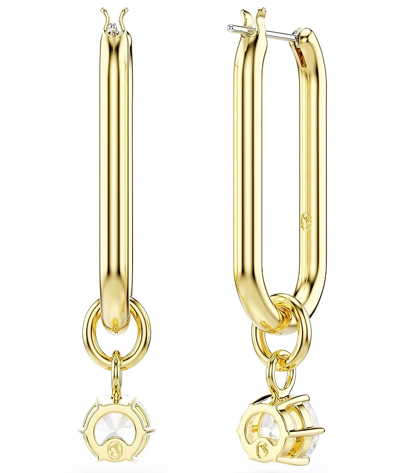 Swarovski Constella Round Cut Drop Earrings