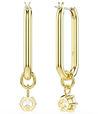 Swarovski Constella Round Cut Drop Earrings