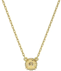 Swarovski Constella Round Cut Short Pendant Necklace