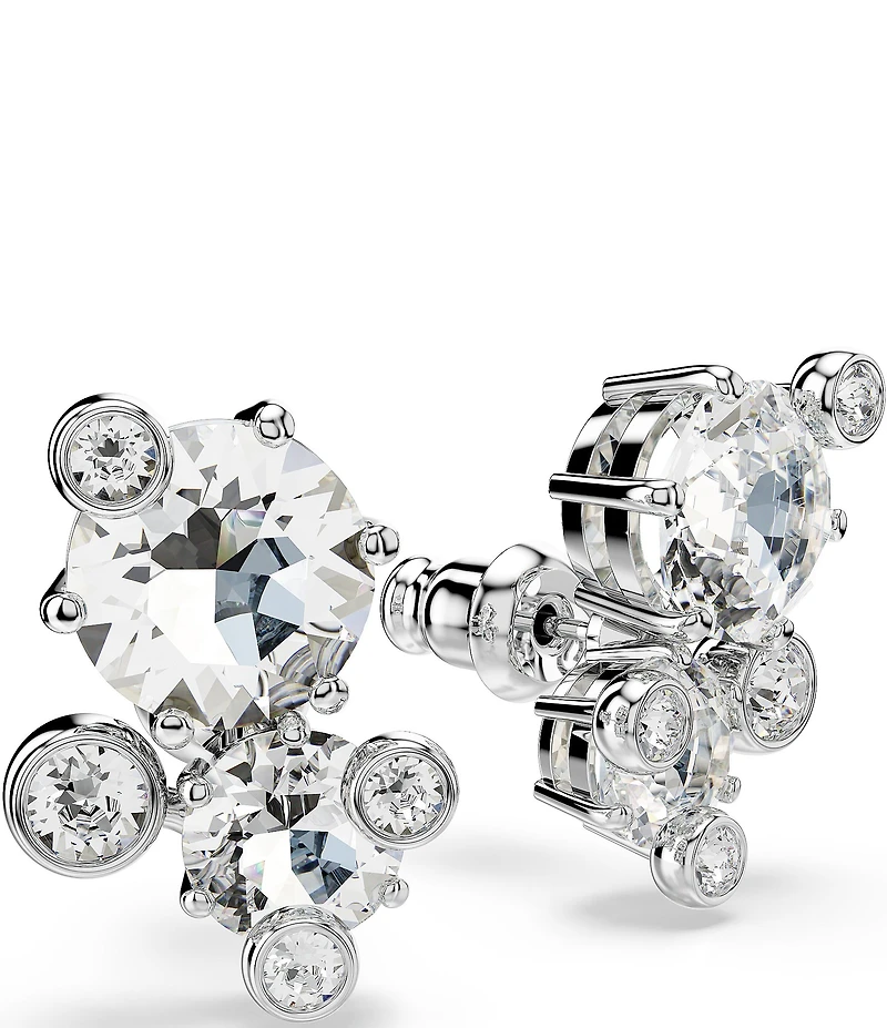 Swarovski Constella Round Cut Stud Earrings