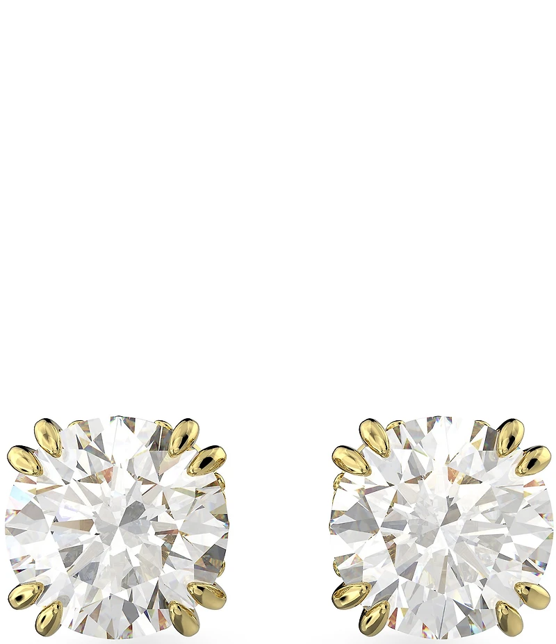 Swarovski Constella Round Cut Stud Earrings