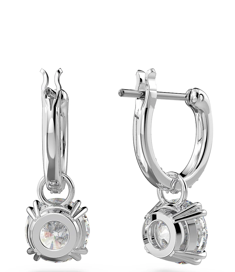 Swarovski Constella Crystal Round Drop Earrings