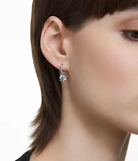 Swarovski Constella Crystal Round Drop Earrings