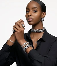 Swarovski Constella Crystal Round Drop Earrings