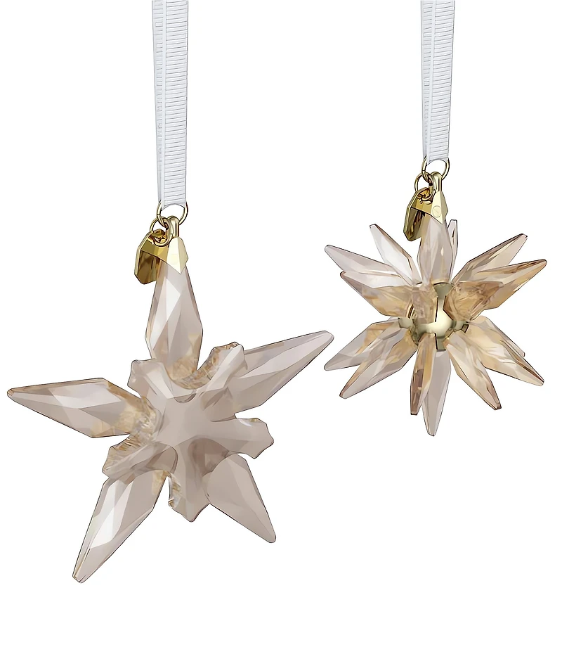 Swarovski Crystal 2025 Annual Edition Collection Festive 3D Ornament Set
