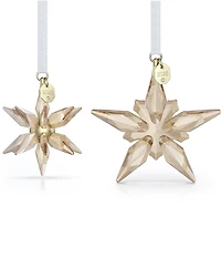 Swarovski Crystal 2025 Annual Edition Collection Festive 3D Ornament Set