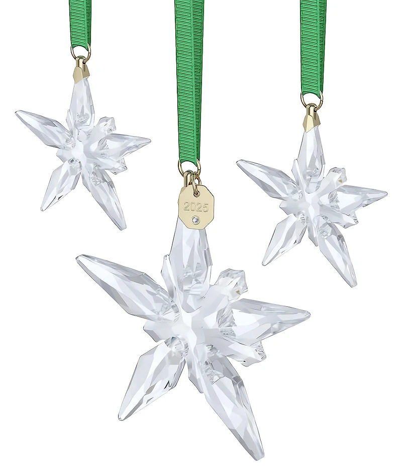 Swarovski Crystal 2025 Annual Edition Collection Ornament Set