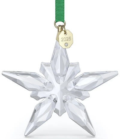 Swarovski Crystal 2025 Annual Edition Collection Star Ornament